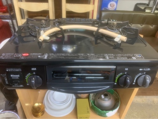 万代店　美品　Rinnai  ガスコンロ 都市ガス用  RT31NHS