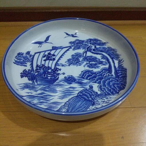 有田焼皿絵縦70㎝横60㎝