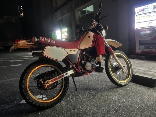 ヤマハ　DT200R 実動　2スト