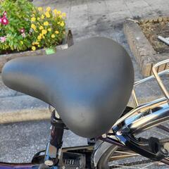 電動自転車 パナソニック 26インチ バッテリー 充電器 付き 紫色 3