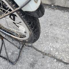 ママチャリ　２０インチ　３変速　青　カゴ　自動ライト　付き　配達可能