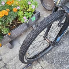 MTB自転車 メリダ 26インチ 3x8変速 フレーム アルミ 青 配達可能