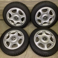 軽自動車スタッドレスタイヤ155/65R13 バリ山！ (pz2480) 白石のタイヤ、ホイールの中古あげます・譲ります｜ジモティーで不用品の処分