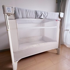 Aprica(アップリカ) ベビーベッド ココネルエアー AB WH (ホワイト  