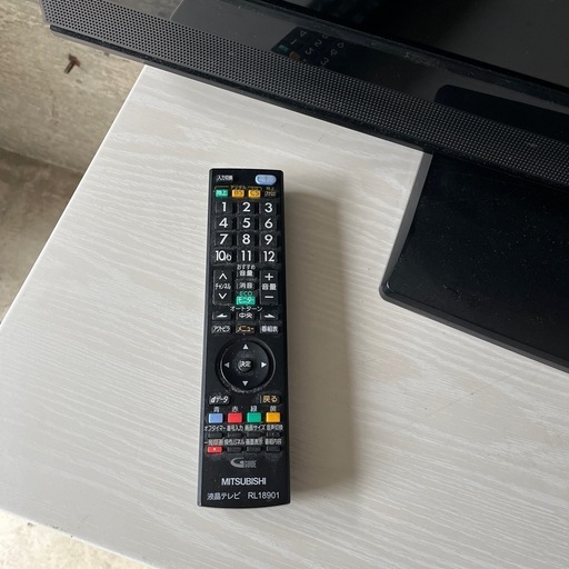 LCD-40MXW400 40インチ液晶テレビ 三菱 動作確認済み 説明書 三菱 LCD