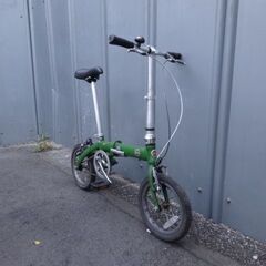 FIAT（フィアット）14インチ ミニベロ 折りたたみ自転車 管理NO.20241022-8