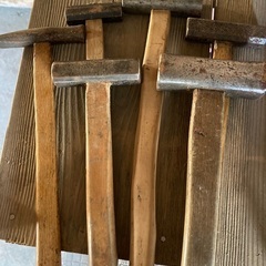 古い大工道具いろいろ