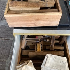 古い大工道具いろいろ