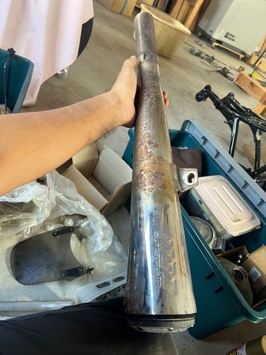 SR400 SR500 スパトラ SR400 SR500 スーパートラップ ステンレス