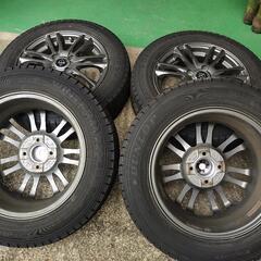 カローラフィールダー　スタッドレス、アルミ4本セット　中古