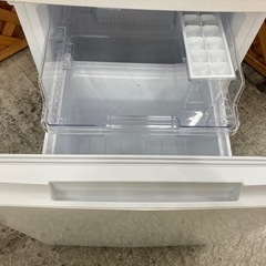 【愛品館江戸川店】保証充実 SHARP 2021年製 152L　2ドア冷凍冷蔵庫 SJ-D15H-W