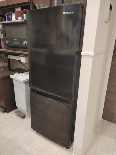 Hisence 冷蔵庫 162L ブラック コーキ】Hisense HR-D15FBブラック