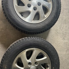 テリオスキッド 純正アルミ スタッドレス付き