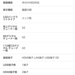 AQUOS 22型液晶テレビ　LC-22K45-B