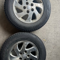 テリオスキッド　純正アルミ　スタッドレス付き
