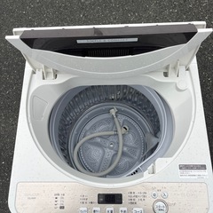 ☆ 中古品 洗濯機 穴なし槽 SHARP シャープ 6kg 2019年製 ES-GE6D