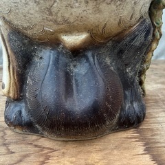 【GO-289】信楽焼 たぬき 狸 置物 レトロ アンティーク