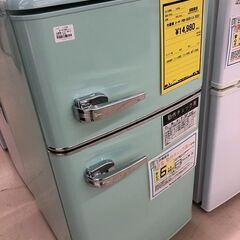 Wa1214 冷蔵庫 オーヤマ PRR-082D-LG 2022