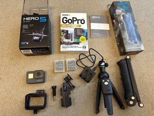 GoPro hero5 Blak 付属品多数 ゴープロ GoPro HERO5 BLACK