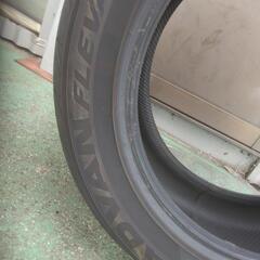 タイヤ代工賃全部込み!　235/55R18　ヨコハマタイヤ　ADVAN FLEVA 中古タイヤ1本!