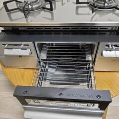 新品ガスコンロ　24年 ノーリツ ハーマン 都市ガス ビルトインコンロ ガラストップ W火力 3口 ガスコンロ 水無両面 60cm DW32T6WTS6SVE 新品ガスコンロ 24年 ノーリツ ハーマン 都市ガス ビルトインコンロ