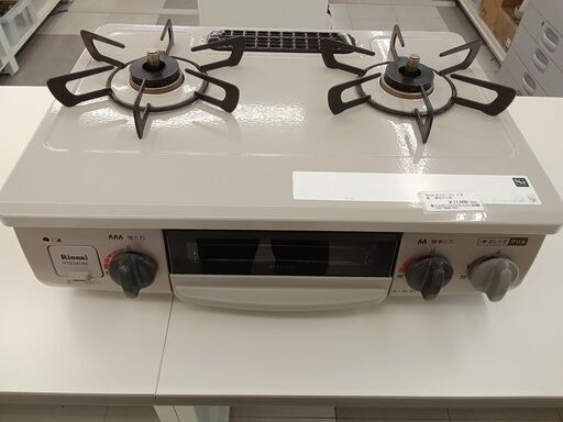 ★ジモティ割あり★ Rinnai ガステーブル 都市ガス 21年製 動作確認／クリーニング済み TC1874