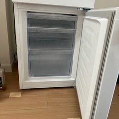 【美品】 ハイセンス 冷蔵庫 2024年製 幅49cm 175L ホワイト HR-D1701W 2ドア 大容量冷蔵室