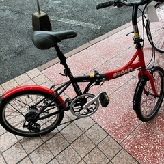 DUCATI SDF-206 折り畳み自転車【リサイルマート下関店】