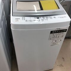 Wa1225 洗濯機 アクア AQW-S6PBK 2024