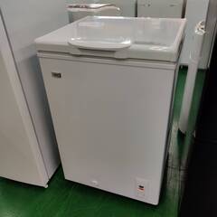 12/4商談中【愛品倶楽部柏店】 保証充実 Haier (ハイアール) 2017年製 103L 1段 冷凍庫 JF-NC103F-1 上開き式 急冷スイッチ キャスター付 愛品倶楽部柏店】 保証充実 Haier (ハイアール) 2017年製 103L 1段 冷凍庫