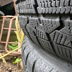 155/65 14 スタッドレス4本セットホイール付