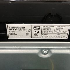 Wa1229 洗濯機 RORO YWM-T55LK 2024