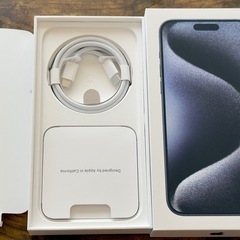 【超美品】iPhone15 Pro Max　512GB　MU6X3J/A