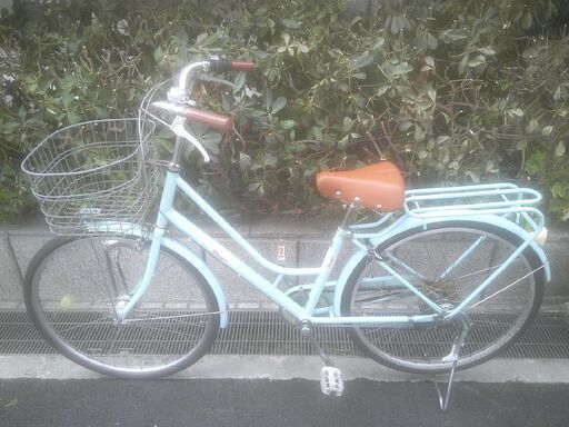 中古自転車2638 26インチ 6段ギヤ LEDオートライト 整備済み