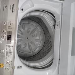 ★ジモティ割あり★ Panasonic 洗濯機 5ｋｇ 19年製 ／クリーニング済み OJ6315 ☆ジモティ割あり☆ Panasonic 洗濯機 5kg 19年製 ／クリーニング