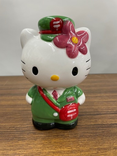 郵便局 ハローキティ 陶器製貯金箱 2003年