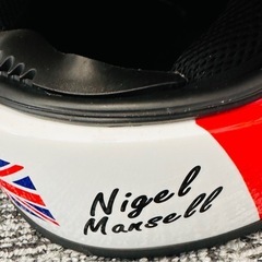 希少 1/1 実物大1983 ナイジェル-マンセル F1 ヘルメット