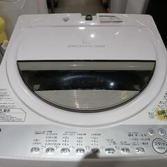 配送可【東芝】6K洗濯機★2018年製　分解クリーニング済/6ヶ月保証付　管理番号12210