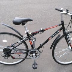 【売約済み】Beluga 折りたたみ式 クロスバイク 17,800円 🚲 6段切替 💡オートライト付 安心の新規防犯登録料込み 473