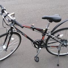 【売約済み】Beluga 折りたたみ式 クロスバイク 17,800円 🚲 6段切替 💡オートライト付 安心の新規防犯登録料込み 473