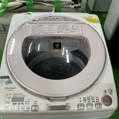 ご来店時、ガンお値引き‼️SHARP(シャープ) 2014年製 8.0kg 洗濯機🎉