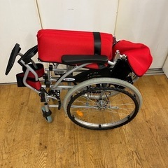 N743★ハピネス製★車椅子★ノーパンクタイヤ