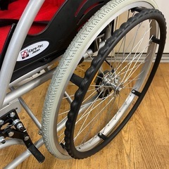 N743★ハピネス製★車椅子★ノーパンクタイヤ