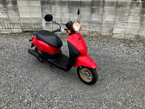 【御成約済】群馬県　伊勢崎市　原付　スクーター　トゥデイ2 FIモデル  オシャレな赤！程度良好！
