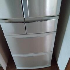 送料無料】Panasonic 冷凍冷蔵庫 6ドア 観音開き 426L