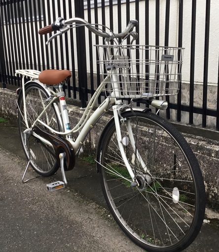 PayPay10%還元中＜修理・整備・交換済・美品車＞パナソニック・ヴィアトーレ27インチ自転車・静かなベルトチェーン・内装3段変速 PayPay10%還元中＜修理・整備・交換済・美品車＞パナソニック