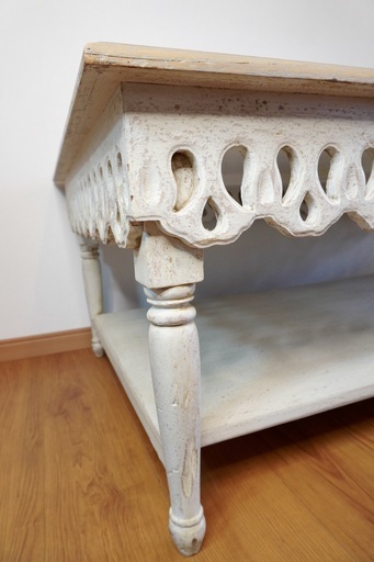 フランス アンティーク風 センターテーブル ローテーブル