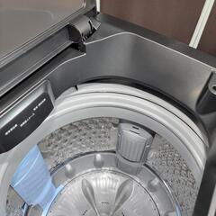 🙇‍♂️h061107売約済み❌7194‼️配送&設置は無料🙌‼️最新2022年製✨ガラストップ✨アイリスオーヤマ 8kg 洗濯機