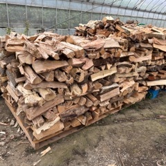 【在庫一立米のみ】1年乾燥薪　広葉樹