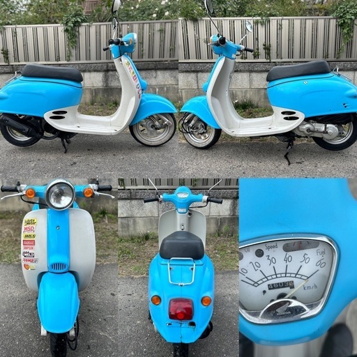 ☆ビーノ快速2スト☆キャブレーターオーバーホール^_^エアクリ・プラグなど新品交換で快調！50cc原付スクーター☆ ☆ビーノ快速2スト☆キャブレーターオーバーホール^_^エアクリ・プラグ